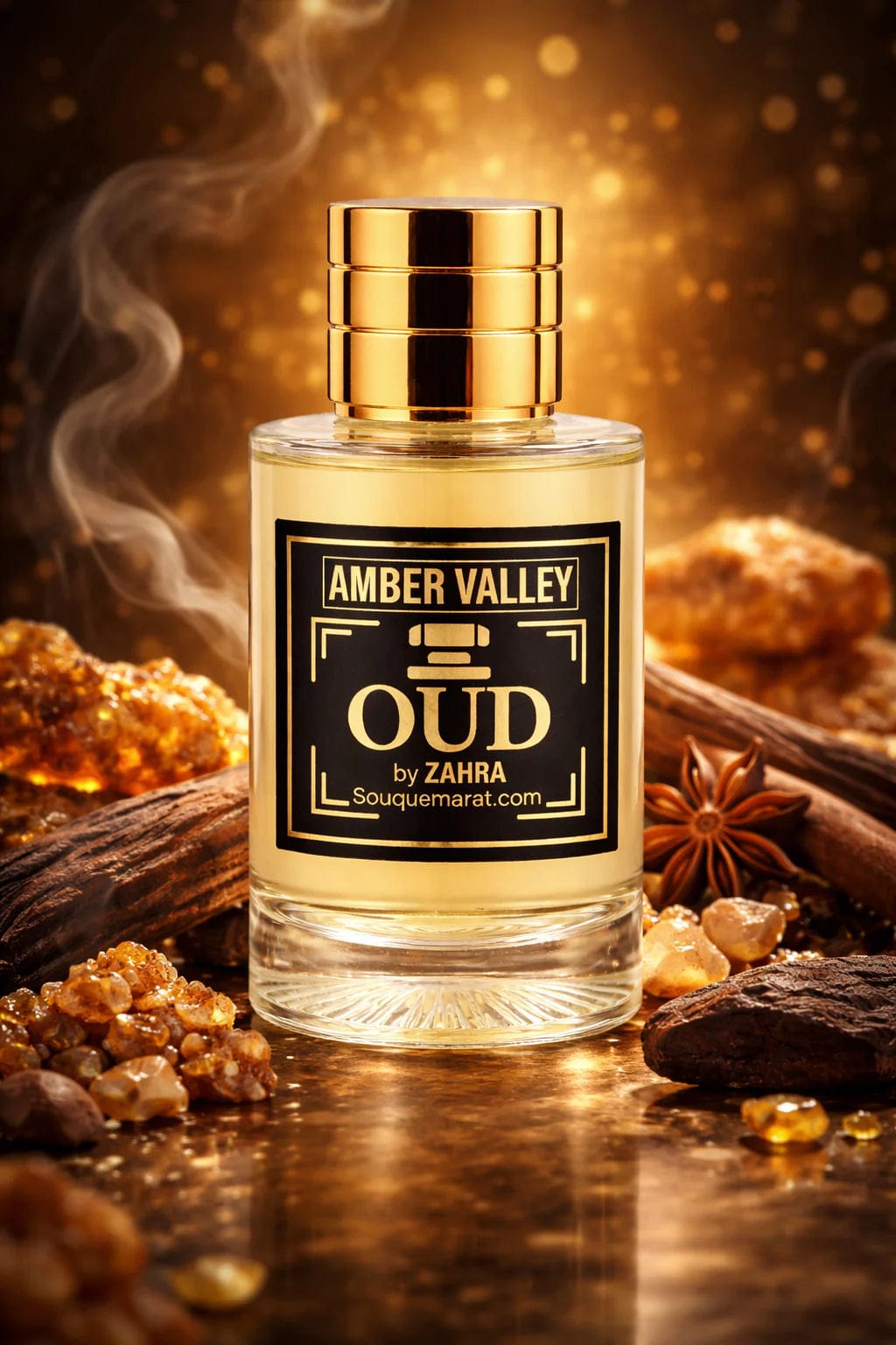 Amber Valley – Long Lasting Amber Oud Perfume (10+ Hours) | Bold Signature Scent 🇦🇪(50ML) - UNISEX