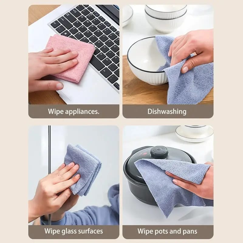 Disposable Microfiber Kitchen Towel (Box Packing)