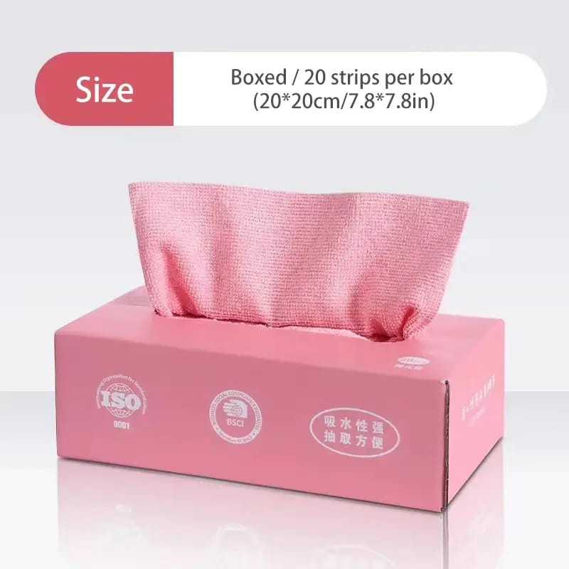 Disposable Microfiber Kitchen Towel (Box Packing)