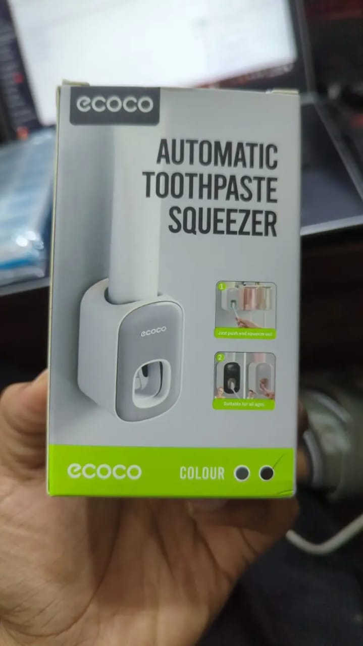 Automatic Toothpaste Dispenser – Wall Mounted Toothpaste Holder