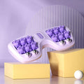 Dual Foot Roller Massager with Acupressure Nodes & Steel Balls