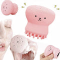 Cute Octopus Silicone Face Cleansing Brush