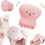 Cute Octopus Silicone Face Cleansing Brush