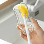 Long Handle Silicone Bottle Cleaning Brush