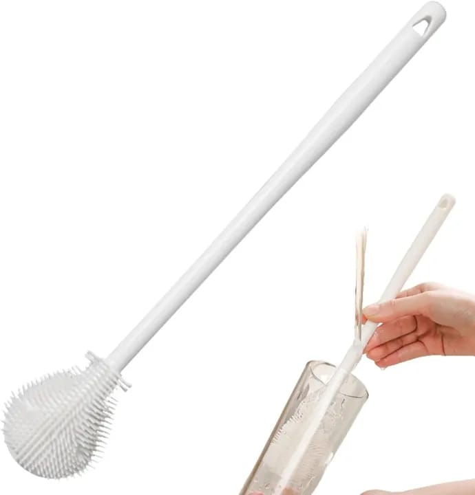 Long Handle Silicone Bottle Cleaning Brush