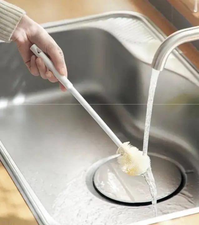 Long Handle Silicone Bottle Cleaning Brush