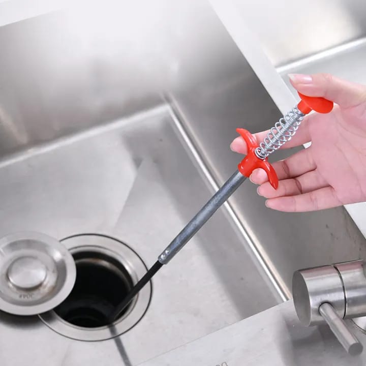 Drain Clog Wire – Hair Remover & Sink Unblocker Tool
