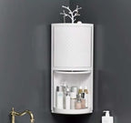 360° Rotatable Corner Cabinet – Bathroom & Kitchen Storage Organizer